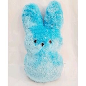 Peeps 16" Blue Bunny Plush Just Born Rabbit Stuffed Animal Toy